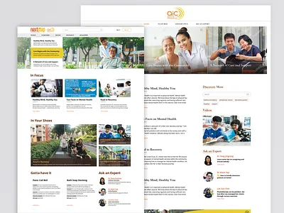 Blog For AIC blog blog design uidesign uiux