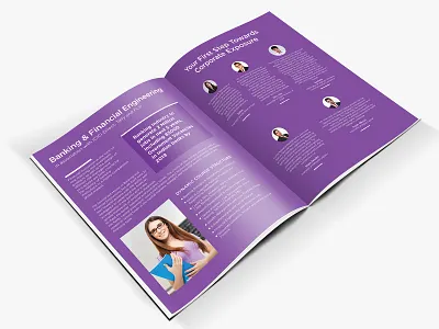 Banking & Financial Engineering Brochure Design advertisement banking brochure brochure design brochure layout brochure mockup catalog design graphics nisha nisha f1 nishadroch print