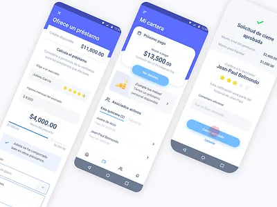 Wallet App dashboard rating wallet
