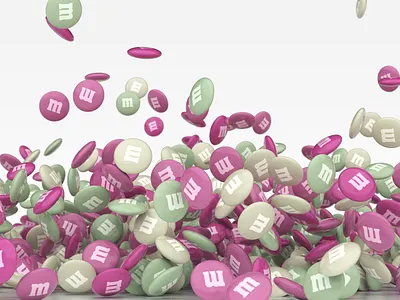 Candy Rain houdini motion design motion graphics redshift3d
