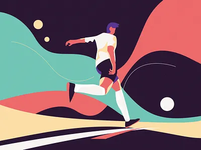 Soccer Soccer design flat illustration sports design ui