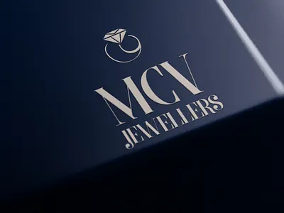Branding MCV Jewellers branding design freelancer freelancing jewellers jewelry logo minimal