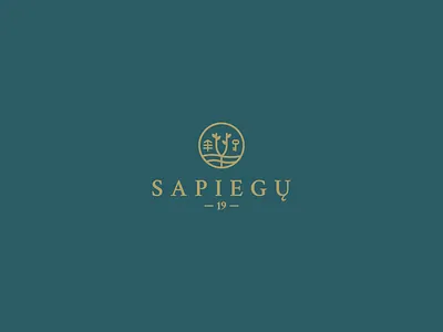 Sapiegų19 logo branding design flat icon illustration logo real estate real estate logo realestate vector