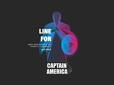 @ X=SW^2 | THE AVENGERS ENCOUNTER THE LINE design graphic illustration visual effects