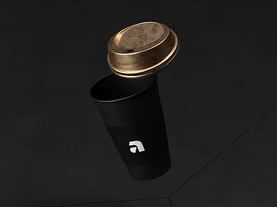 Ante Coffee & Cakes black brand brand design brand identity branding branding agency branding and identity branding concept coffee cup design gold logo studio typography