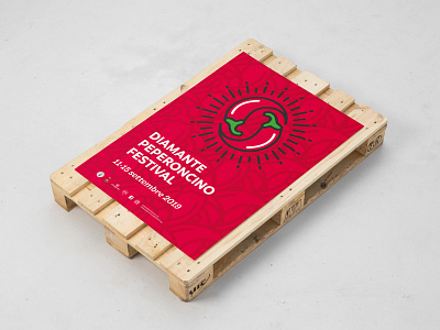 Poster Peperoncino Festival brand brandidentity branding corporate design font identity logo logodesign logotype mark minimal mockup poster rebrand rebranding stationery typography
