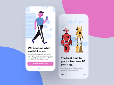 [Freebie] Stubborn Illustrations Generator boy character components constructor craftwork figma free freebie generator girl illustration illustrations illustrator image nested pic robot sketch symbols vector