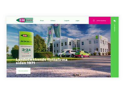 3x34 Hero design logistics minimal ui uidesign ux web webdesign website