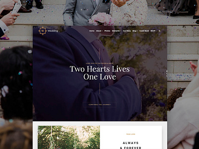 Wedding WordPress Theme - Responsive Site Builder bootstrap celebration design landing page page builder photography plugins portfolio responsive site builder slider template theme web design web development wedding wedding card wedding design wedding invitation wordpress