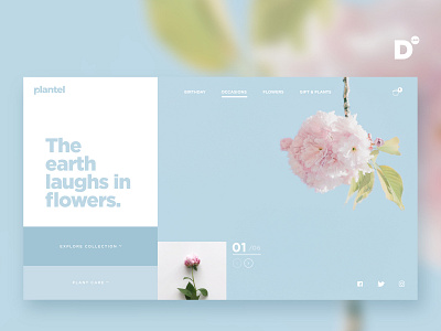 Website Design Concept- Plantel adobe adobexd brand design designer graphicdesign graphicdesigner graphics identity interaction design ui uidesign uiux ux ux ui uxdesigner web website website builder website concept
