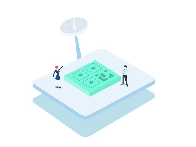 2.5D graphic design 2.5d 3d animation design icon illustration ui web 涂鸦小p