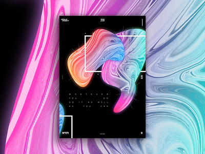 Whatever Poster #171 abstract challenge colorful conception creation creativity design challenge digital art forms geometric geometry graphic design graphic designer poster poster art poster creation poster design process space speed art