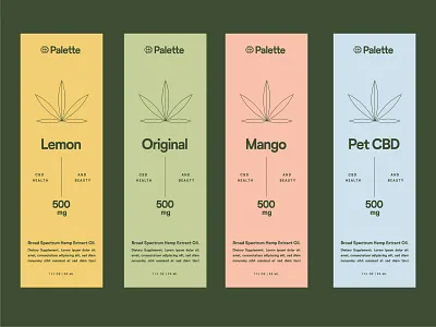 CBD Brand 3 brand design branding cbd cbd oil custom type design icon logo packaging typography