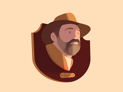 Le Daim art digital art fan art illustration illustrator lille portrait procreate