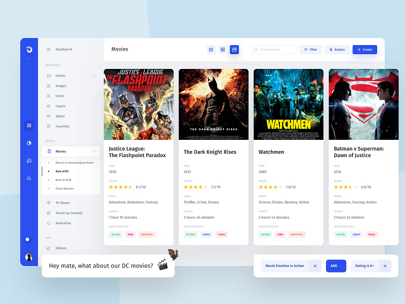 Jet Admin admin admin panel business chart chat creative dashboard dashboard ui dc grid interface manger movies product statistics ui ux web webdesign widgets