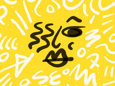 Spunk character eye girl girl illustration hair lips mouth people person procreate woman yellow