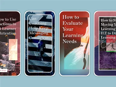 Instagram Story Blog Templates blog branding design font illustration instagram instagram post instagram template layout mobile mockup social media title typography ui ux vector web