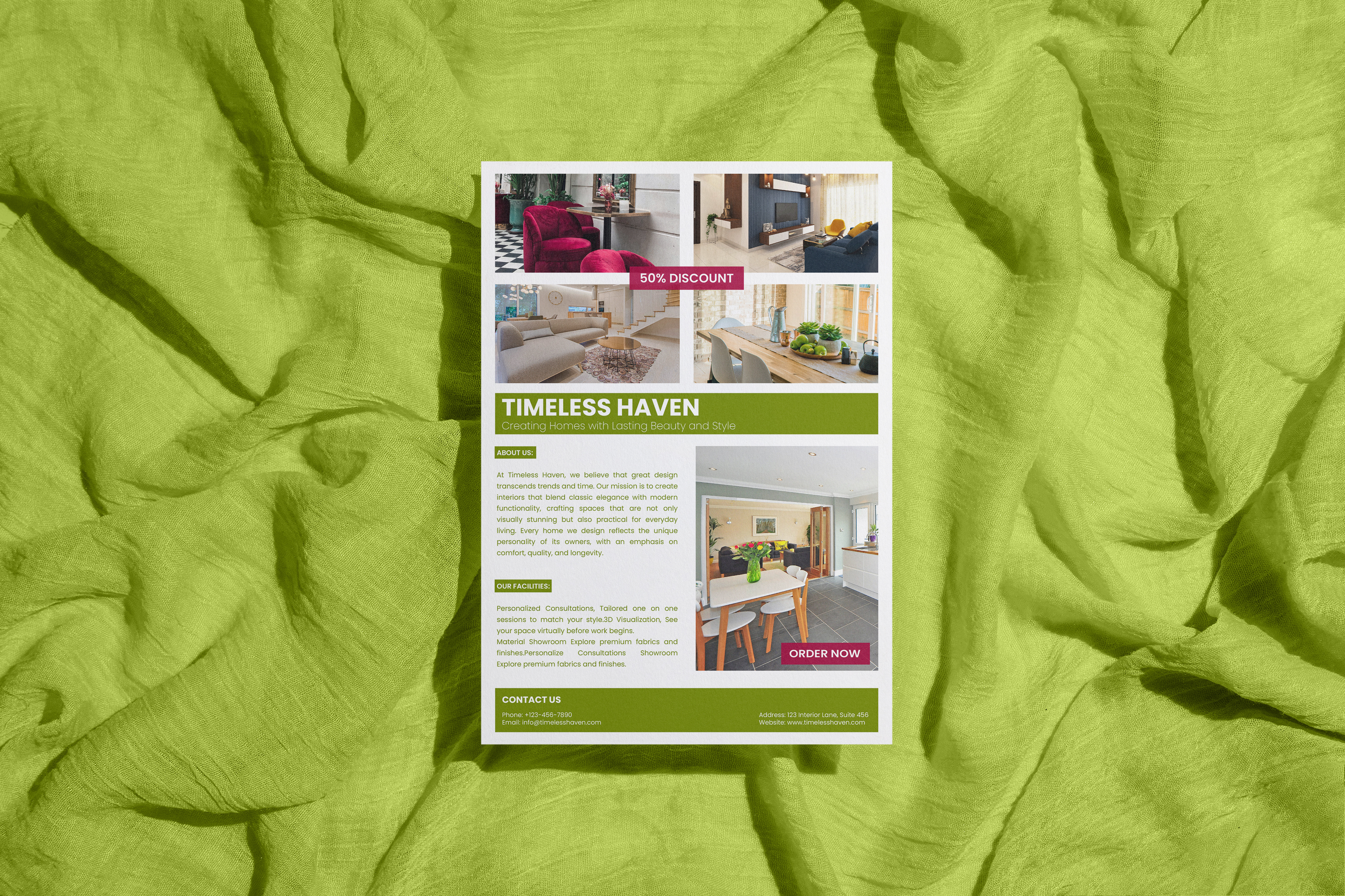 Example of Professional Real Estate Flyer Design
