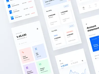 Mobile banking app - Bank Asia redesign app dashboard bank transfer banking app billing app flat app fund transfer ios app minimal ui mobile banking money transfer pay bill transfer wallet app wallet dashboard