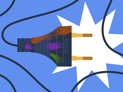 Plug in cable electric electronics line plug wire