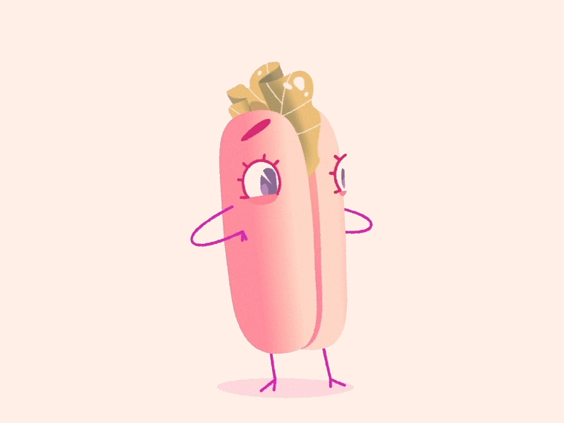 14 Feb 2d 2d animation after effects animation character gif illustration motion design photoshop
