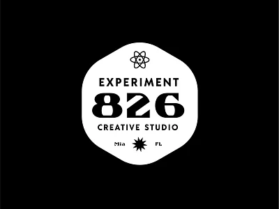 Studio Logo ai badge branding graphic design illustrator logo logo badge miami typography vector