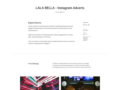 Leomik - Case Study Pages case case studies case study portfolio portfolio page showcase single portfolio