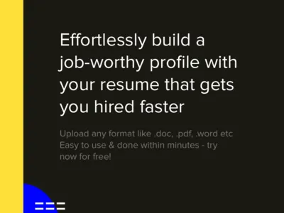 Resumator app branding designer job board minimal resume tool typography ui ux webapp website