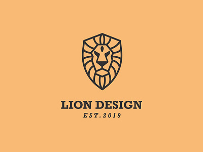 Lion logo branding design icon illustration logo 徽标