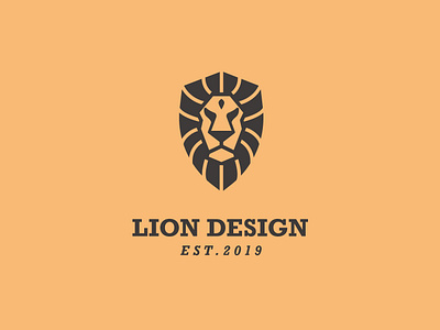 Lion logo branding design icon logo 徽标