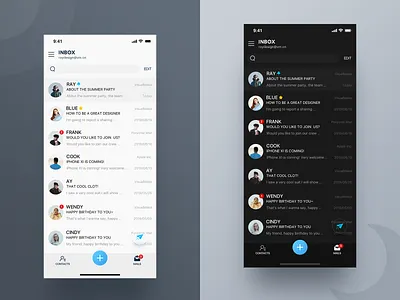 Day To Night 2 interface ui
