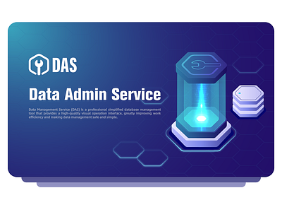 Cloud computing Service Icon-DAS banner icon illustration logo