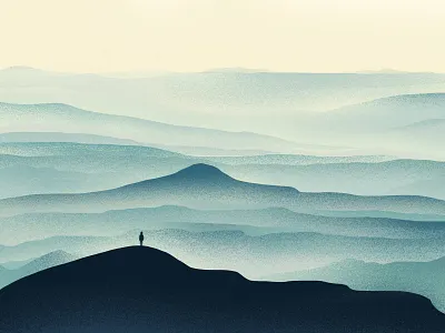 New Shot - 06/21/2019 at 08:44 AM - cloud and mountain dribbble illustration invite sketch ui