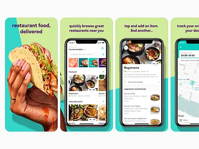 Deliveroo App Screenshots