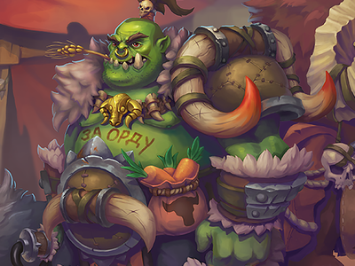 Orcs Village - Illustration and assets 2d 2d art 2d character 2d illustration 3d 3d game artwork character character art character concept character design concept art concept character game game art game design graphics design illustration mobile render