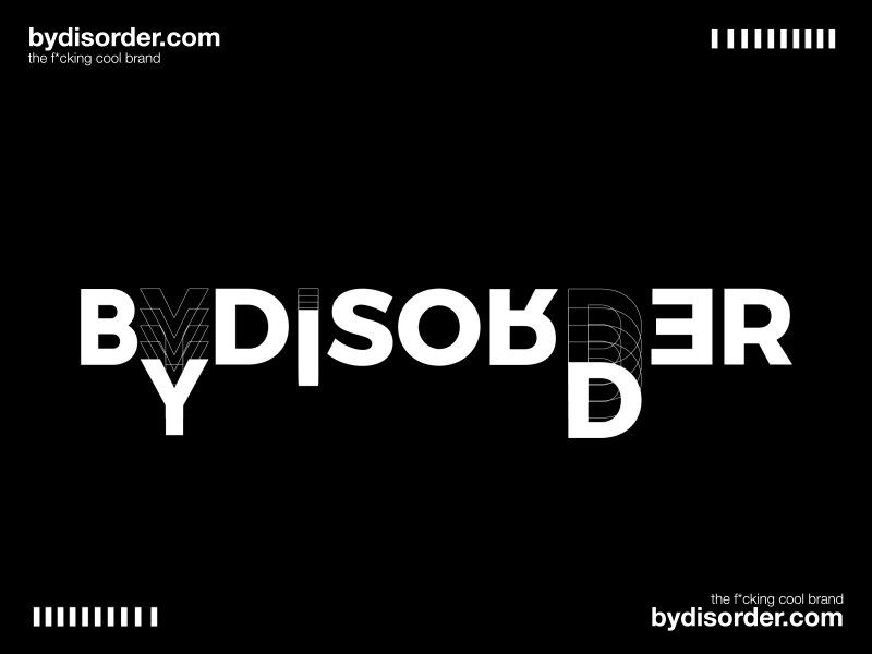 Bydisorder animation artwork brand design gif graphic mograph motion motiondesign motiongraphics typo typography