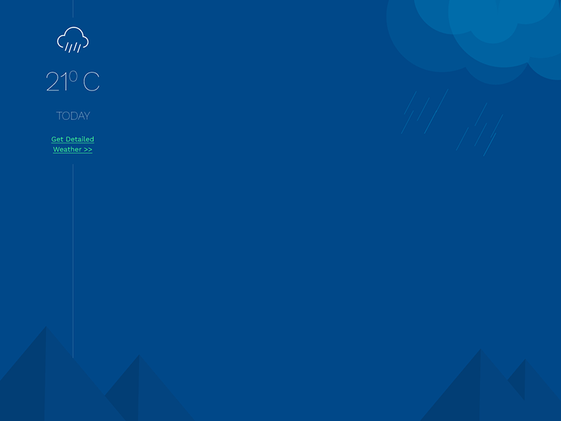 Weather Widget 1 blue clouds gif night rain weather widget