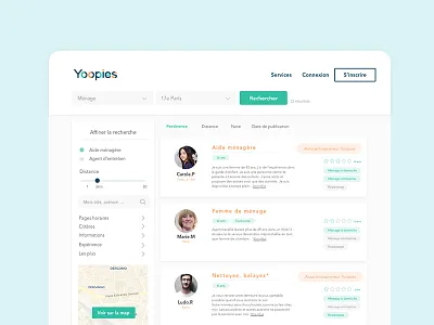 Re branding SERP Yoopies Case Study branding design ui ux web