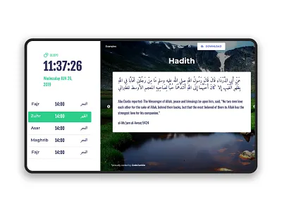 Prayerbox masjid mosque prayer ui ux uidesign