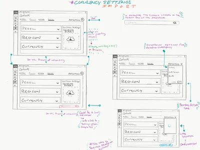 Random wireframes design ipad product design sketch ui ux wireframes