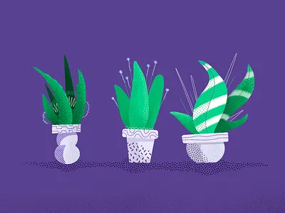 Plants V2 🌱 flower illustration nature plant plant illustration plants pot plant