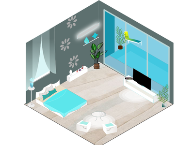 Isometric Home Design home isometric illustration