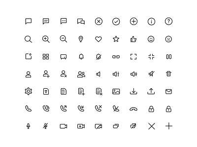Frisson icon set cleaning icon icons iconset modern simple ui ux vector white