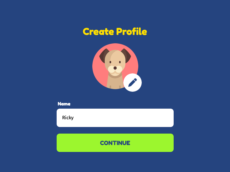 IxD Challenge — 007 Loading 21daysofixd create profile loading loading animation loading icon loading screen loading spinner principle profile spinner