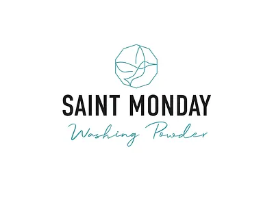 Saint Monday branding design logo vector