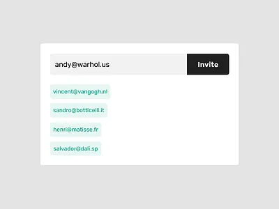 Invite your people app design email invite minimal ui ui design ui ux uidesign uiux user experience user interface user interface design userinterface ux ux design ux ui uxdesign uxui