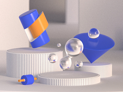 01 Mograph animation berlin c4d cinema4d design geometry mexico photoshop primitives redshift redshift3d shapes