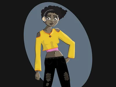 Female Character adobe illustrator character design female illustration illustrator design