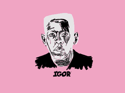 Igor animation art artist artwork design digital digital drawing doodle drawing gif igor music procreate rapper sketch video