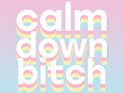 CALM DOWN PT 2 aesthetic art art entertainment art digital branding desenho design digital fashion fashion art illustration illustrator ilustracion ilustração pastel colors taylor swift typography vaporwave vector
